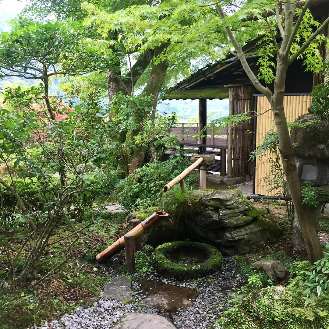 Giardino zen della onsen